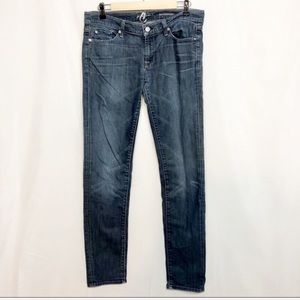 7 For All Mankind “Roaxanne” Distressed Jeans